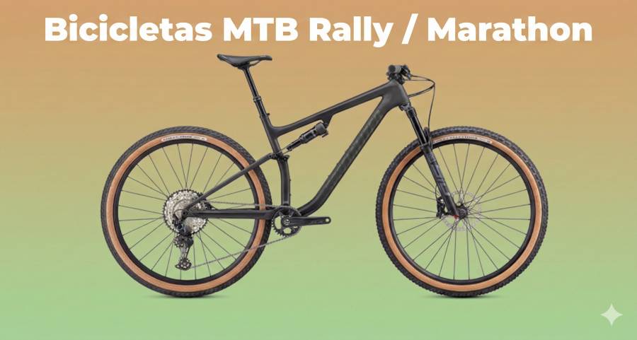 Bicicletas MTB Carbono Rally Marathon