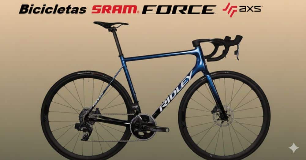 Bicicletas cuadro carbono con Sram Force Axs 12v