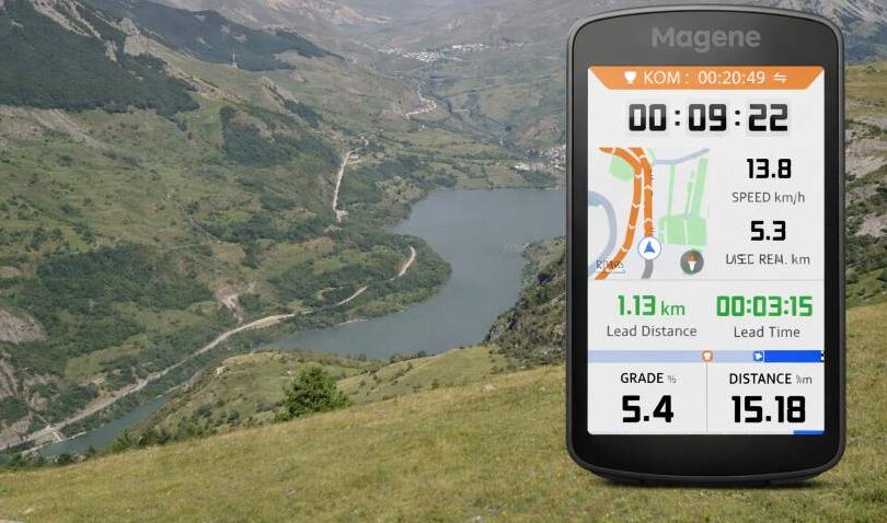 Ciclocomputador GPS Magene C706