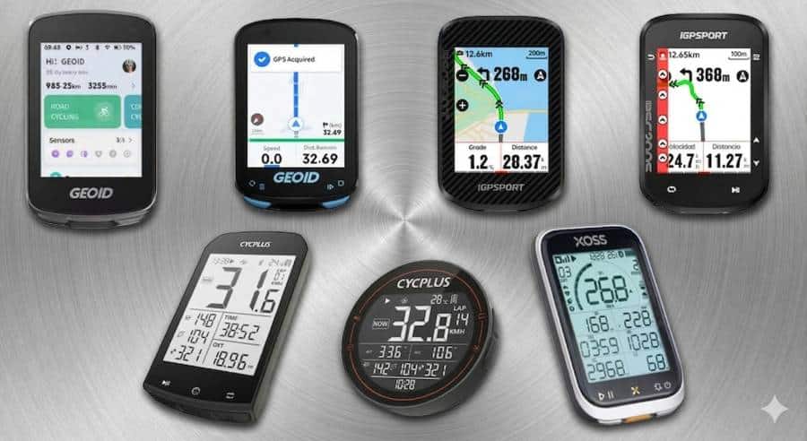 Ciclocomputadores GPS Aliexpress