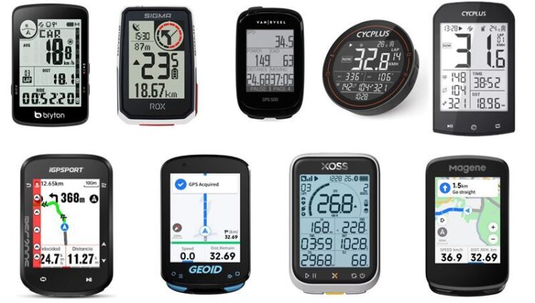 Ciclocomputadores GPS con Strava