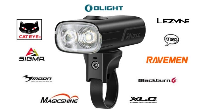 Luces delanteras bicicleta