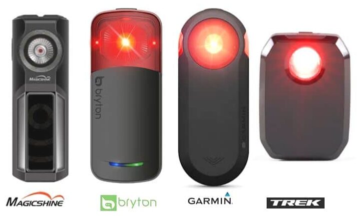 Luces traseras con radar de vehículos