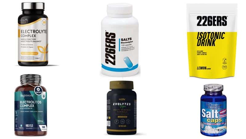 Suplementos, sales minerales, electrolitos